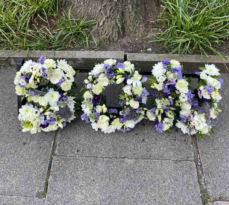 Son floral tribute funeral flowers