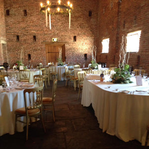 meols hall wedding venue decorated by florist - copyright inspired flowers