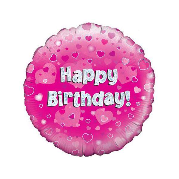 Happy Birthday Balloon (Pink)-Inspired Flowers-Balloons,Birthday,Birthday Flower Delivery,Birthday Flowers,Birthday Gift,Florist Birkdale,Florist Churchtown,Florist Delivery,Florist Formby,Florist Near Me,Florist Open Near Me,Florist Southport,Flower Delivery Ainsdale,Flower Delivery Hillside,Gift,Inspired Flowers,Local Florist,Pink,Southport Florist